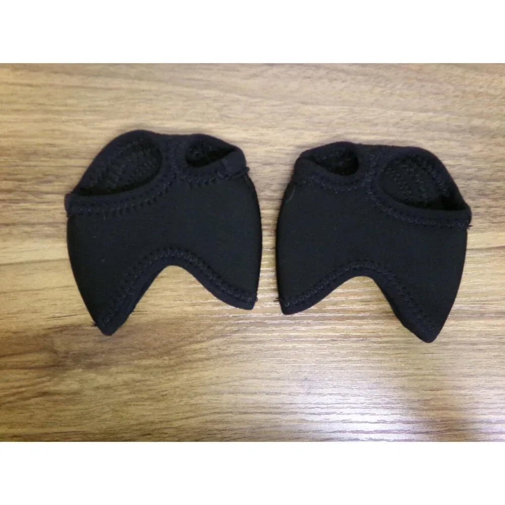 Pre-Owned Dance Foot Undeez Danz N Motion Neoprene Black Large
